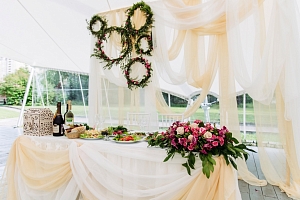 Профессиональный декор шатров на свадьбу – важный элемент Вашего торжества!