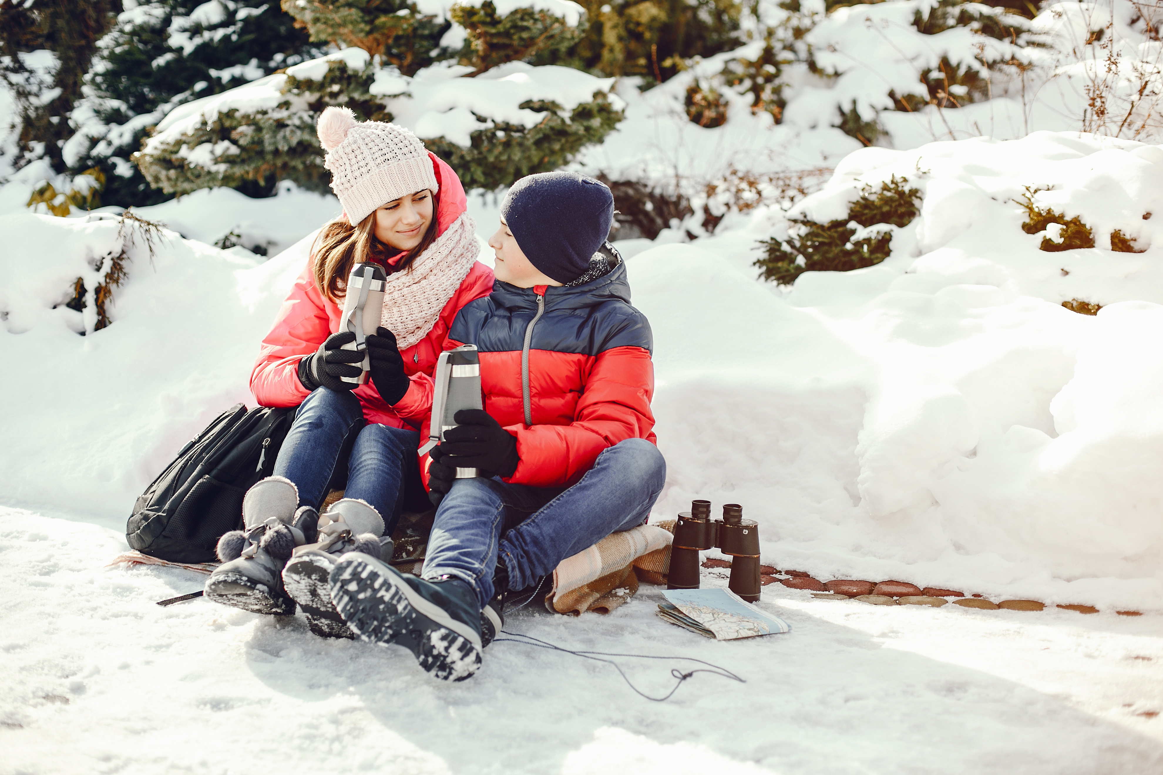 Активный зимний отдых на природе